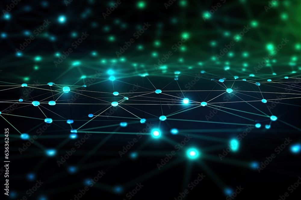abstract futuristic Digital Network Matrix - Abstract Technology Connection Concept, abstract futuristic Digital Network Matrix - Abstract Technology Connection Concept,
