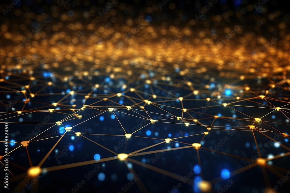 abstract futuristic Digital Network Matrix - Abstract Technology Connection Concept, abstract futuristic Digital Network Matrix - Abstract Technology Connection Concept,