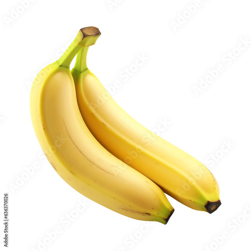 bunch of bananas on a Transparent Background, png