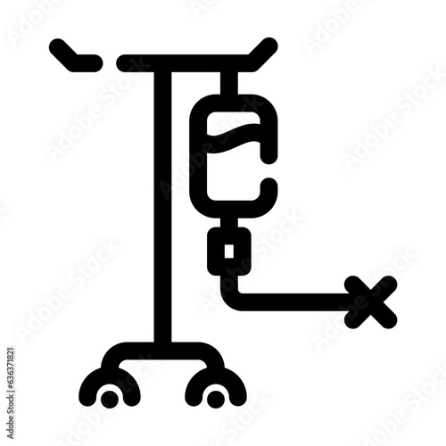 Blood Transfussion line icon best for web design