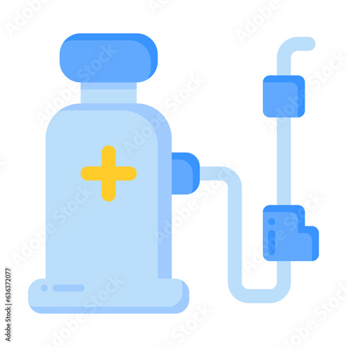 disinfection line icon best for web design