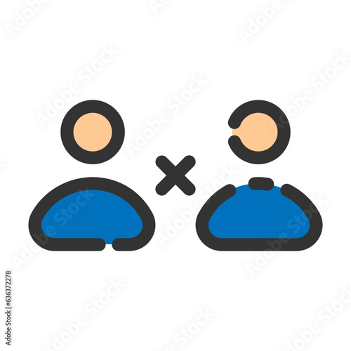 Dont gather line icon best for web design