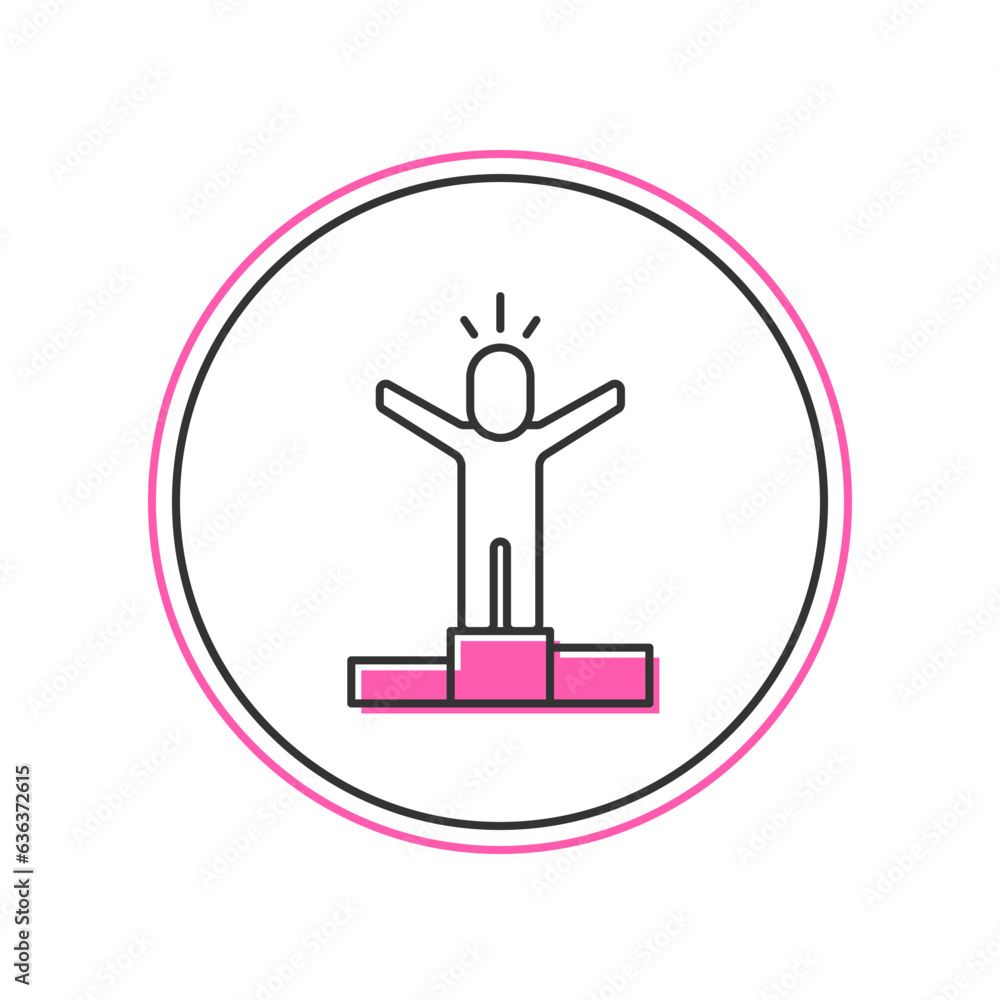 Filled outline Productive human icon isolated on white background. Idea work, success, productivity, vision and efficiency concept. Vector Filled outline Productive human icon isolated on white background. Idea work, success, productivity, vision and efficiency concept. Vector