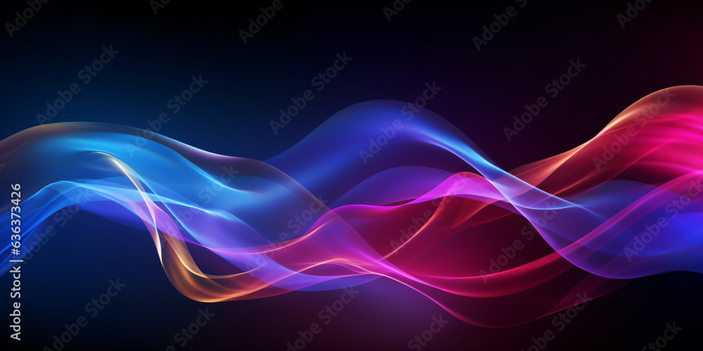 Abstract colorful smoke on black background. Abstract colorful smoke on black background.