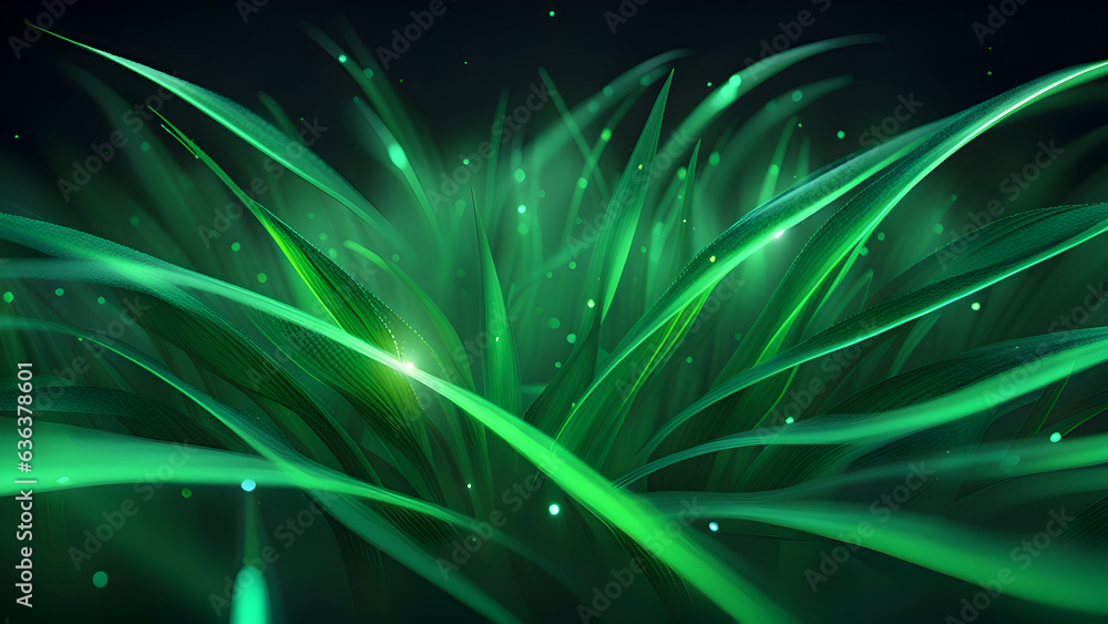 Example of blades of grass, grass texture, vintage, background, wallpaper, ai generated