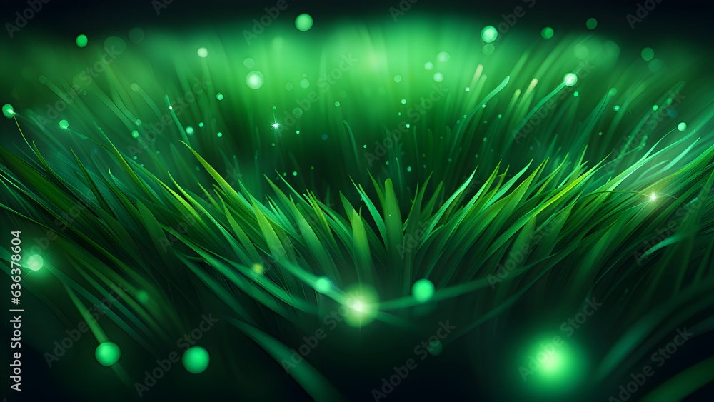 Example of blades of grass, grass texture, vintage, background, wallpaper, ai generated