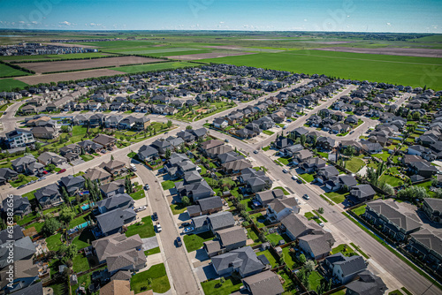 Whispers of Willowgrove: Aerial Splendor, Saskatoon, Saskatchewan