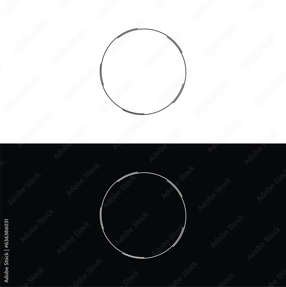 Circle vector logo template design Circle vector logo template design