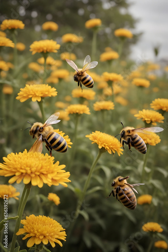 bee on a flower