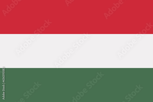 Free Download Hungary flag isolated in official colors and proportion correctly - GFXLoad
