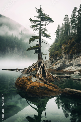 Stunning landscape in British Columbia, Canada © Alicia