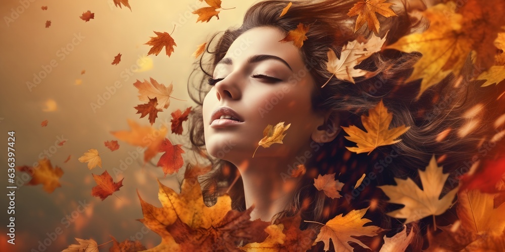 Autumn fantasy woman, generative ai portrait fairy female with autumn Autumn fantasy woman, generative ai portrait fairy female with autumn leaves Autumn fantasy woman, generative ai portrait fairy female with autumn Autumn fantasy woman, generative ai portrait fairy female with autumn leaves