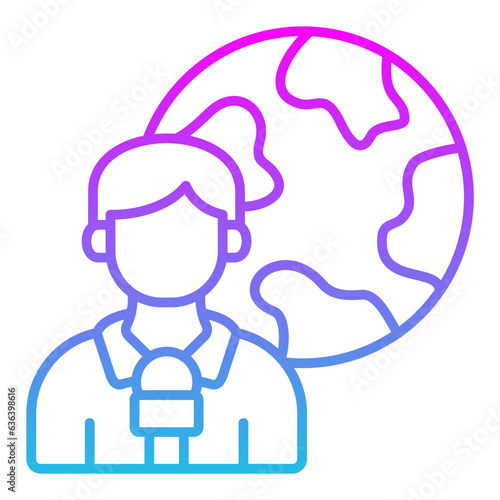 News Reporter Icon