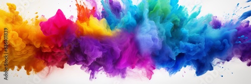 Blast of a multi colour | holi event colours blast, colour splash, dry colour splash of multi colours © TooToo