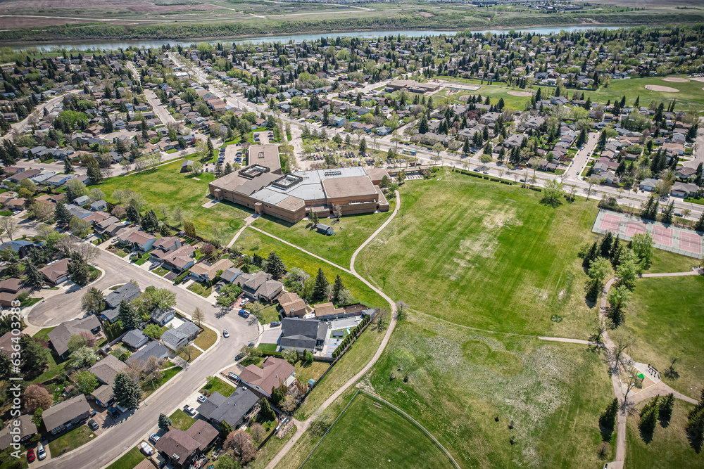 Silverwood Heights Aerial in Saskatoon
