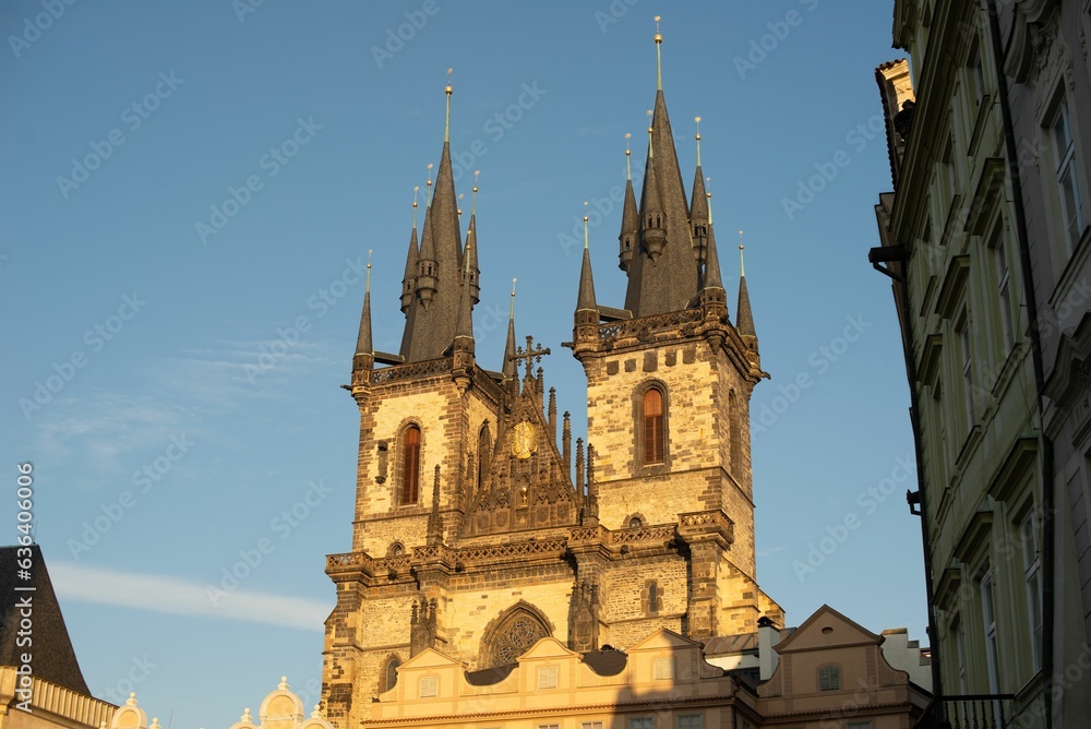 Church of Our Lady before Tyn in Prague, Czech Republic