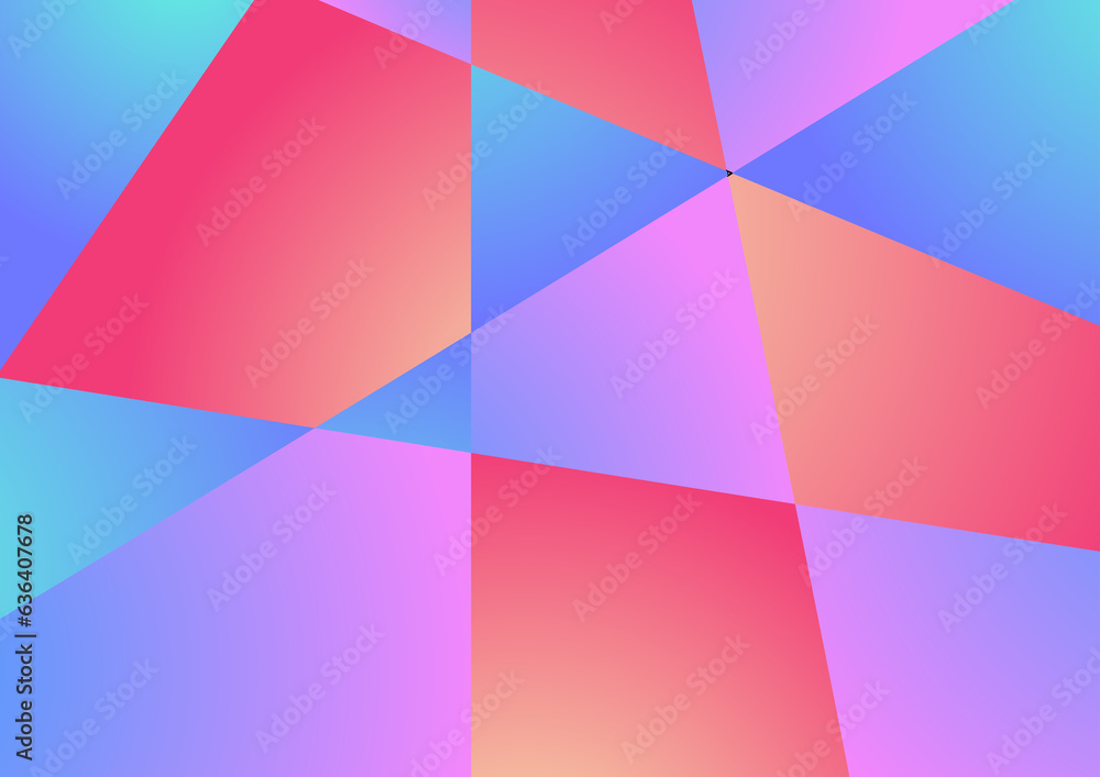 Fototapeta premium Gradient Smooth and Vibrant Color Background for Cover, Poster, Magazine, Book. 