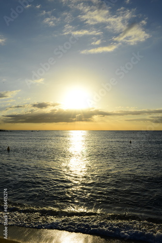 view of the sea against the sky and the horizon