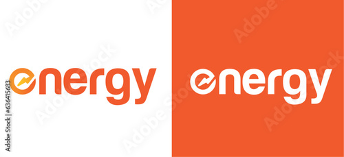 lightening energy logo, 
