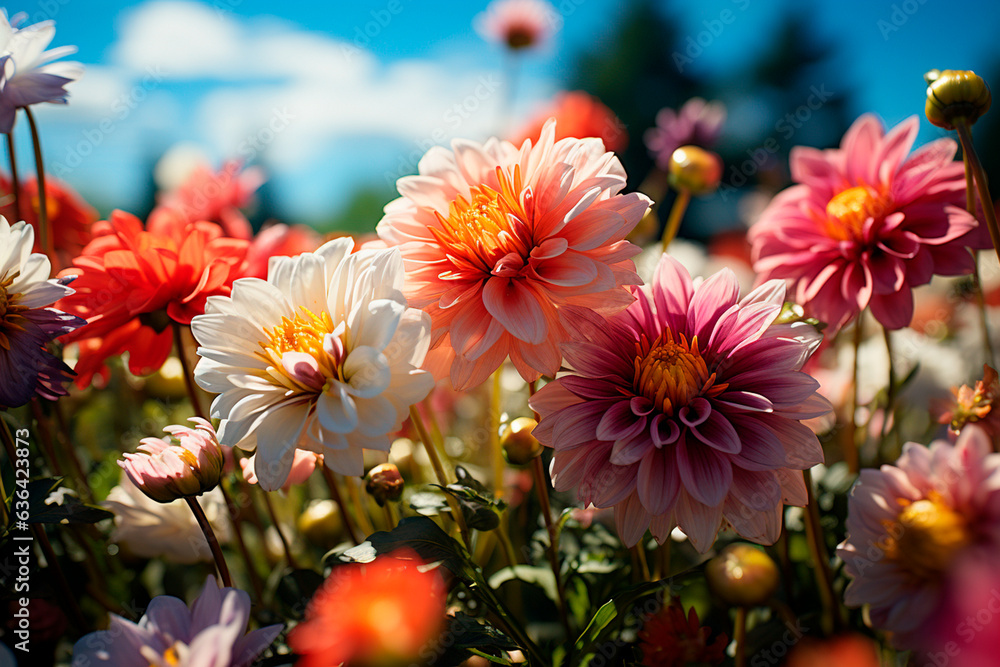 the beautiful flower in the garden the beautiful flower in the garden