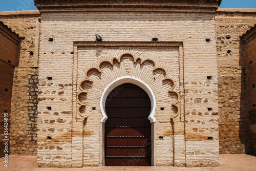 Kutubiyya Mosque or Koutoubia Mosque, the largest mosque in Marrakesh, Morocco. © Kim Engvoldsen/Wirestock Creators