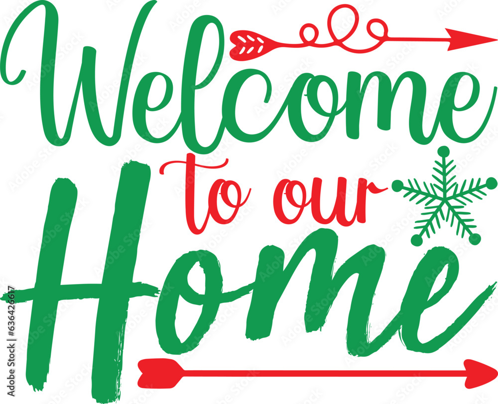 Fototapeta premium CHRISTMAS SVG DESIGN