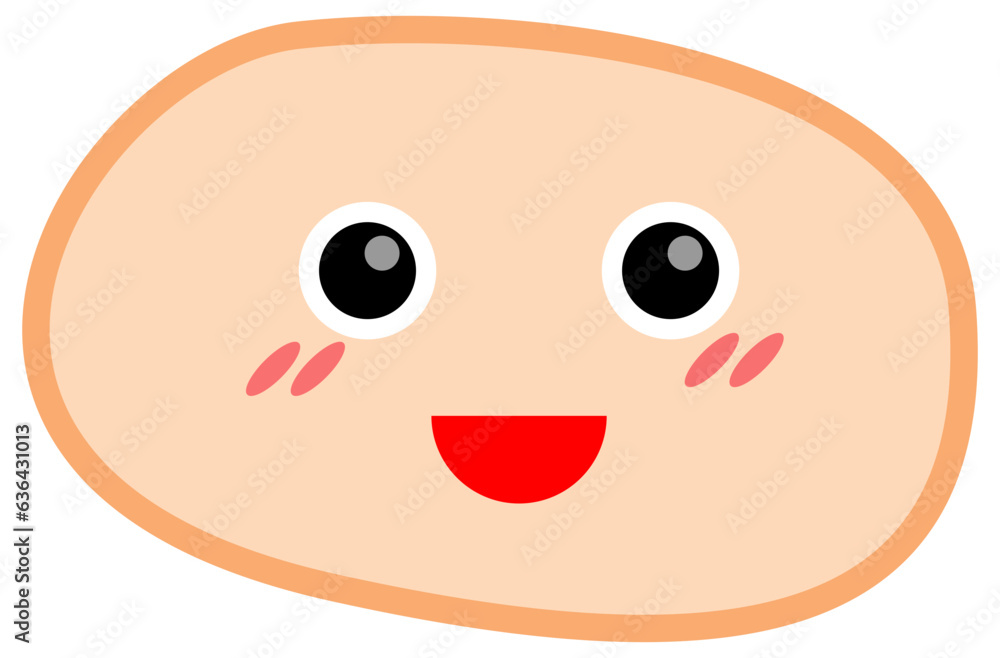 Smile shape icon. Vector illustration. Smile shape icon. Vector illustration.