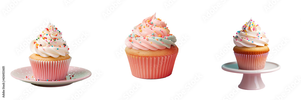 Melamine tainted cupcake on table Melamine tainted cupcake on table