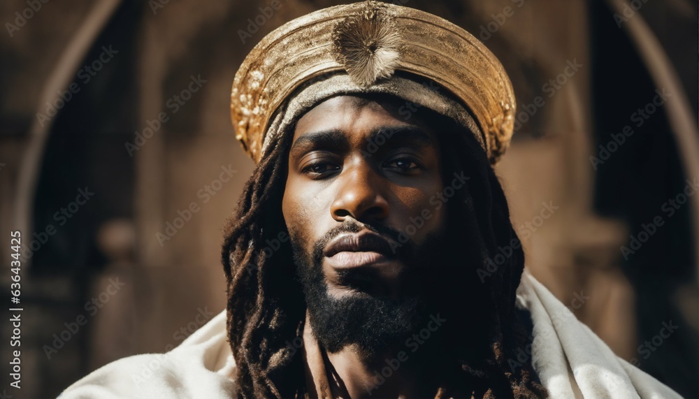 Black African Jesus Christ as Savior of mankind Black African Jesus Christ as Savior of mankind