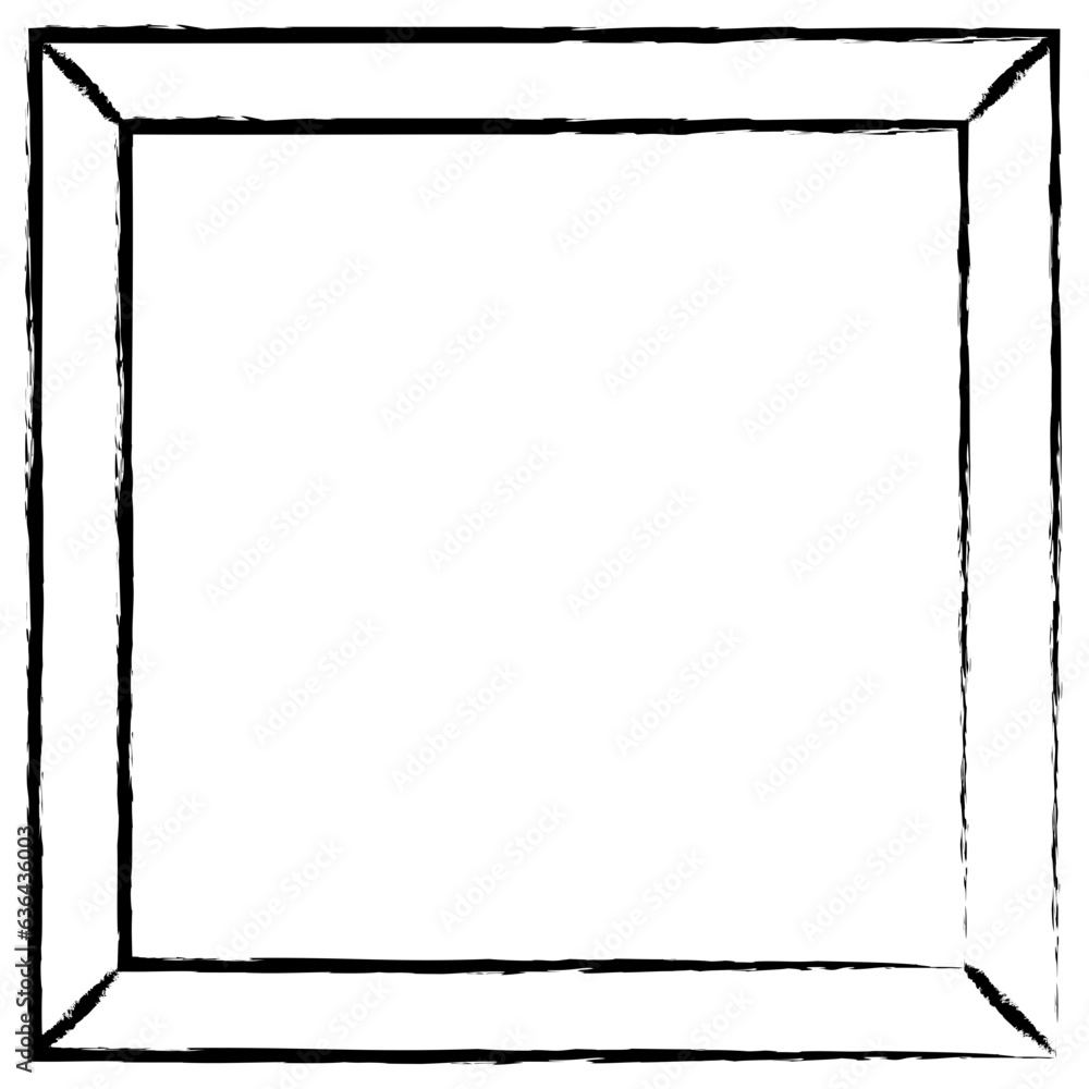 Obraz premium Hand drawn Frame icon