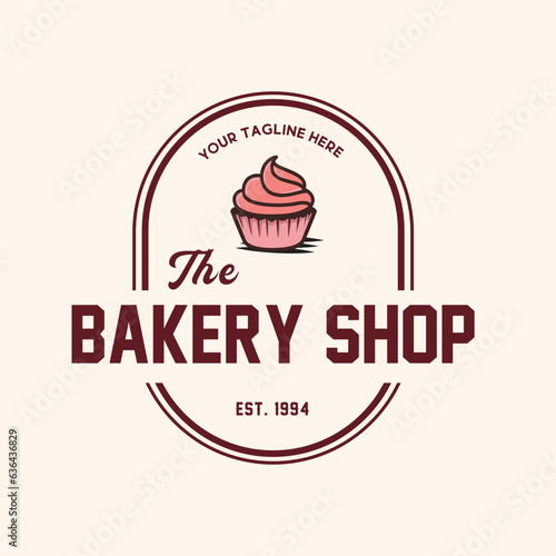 Bakery or Cake Logo