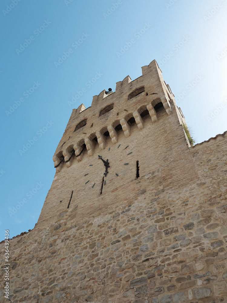 Torre della porta di Sant'Agostino a Montefalco