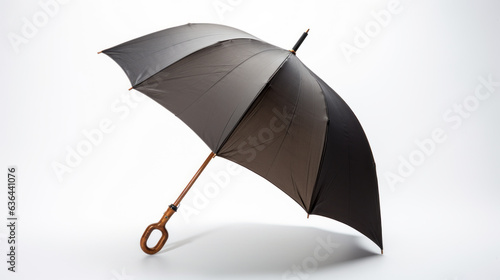 Travel umbrella isolated on white background