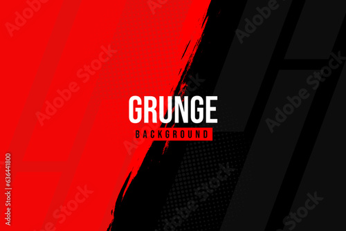 black and red abstract dirty grunge background