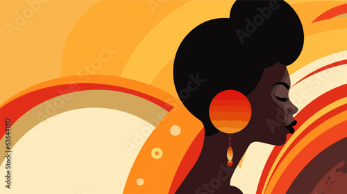 Illustrated wisdom of native African women.