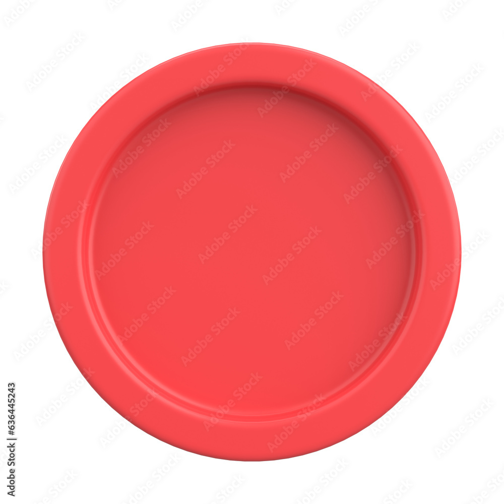 3D button. Empty button. 3D illustration. 3D button. Empty button. 3D illustration.