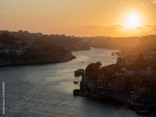 Sunset on Oporto