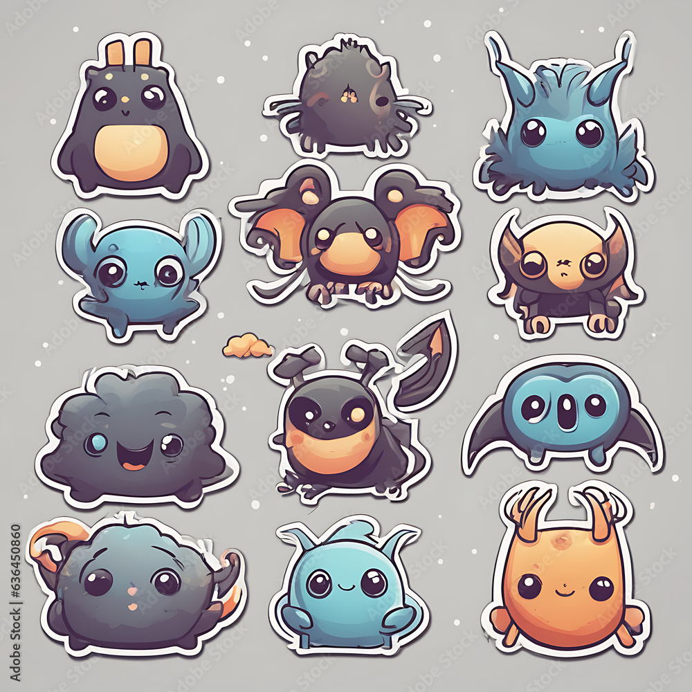Obraz premium Cute Creatures
