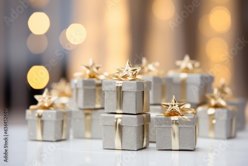 Christmas gifts with space for copy