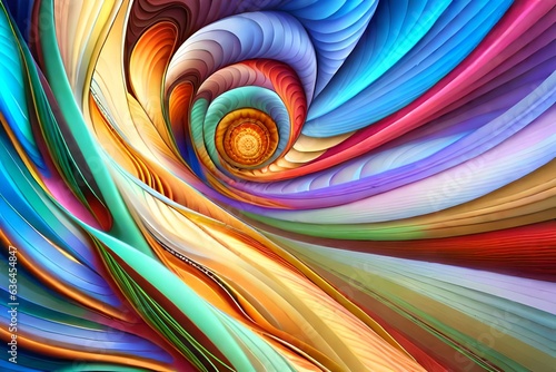 abstract background with swirls