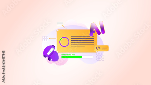 AI chat generator robot