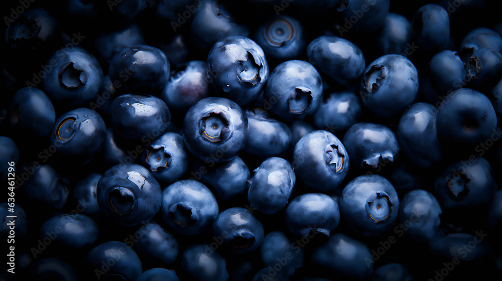 Fresh Blueberries - Generative Ai Fresh Blueberries - Generative Ai