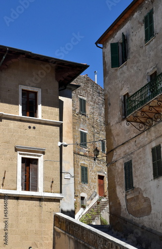 Fototapeta Naklejka Na Ścianę i Meble -  Schmale Gasse in Pitigliano