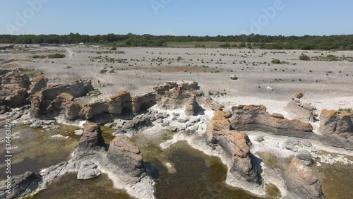 Sigsarve in Gotland, Sweden by Drone 5 photo