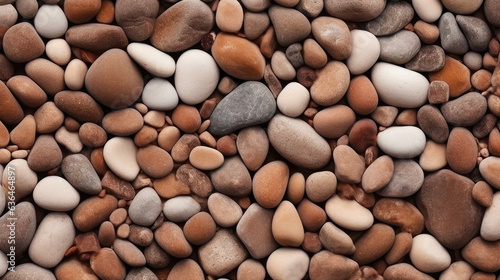 Subtle Stone Beauty: Brown Background
