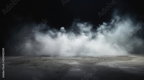 Enigmatic Atmosphere: Smoke Swirling