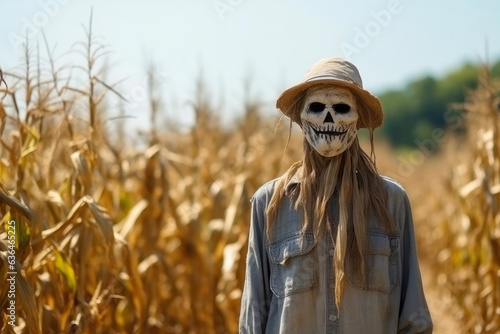 Scarecrow's Tale of an American Farm