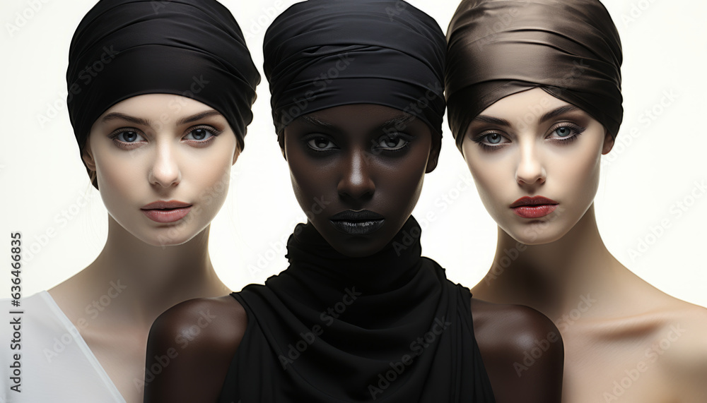 A woman in a hijab or veil, a beautiful girl of the Islamic religion, an Arabic outfit for a religious woman. Made in AI A woman in a hijab or veil, a beautiful girl of the Islamic religion, an Arabic outfit for a religious woman. Made in AI