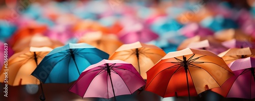 colorful umbrella background photo