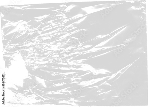 Fotografi plastic transparent cellophane bag, texture looks blank and shiny, plastic surfa